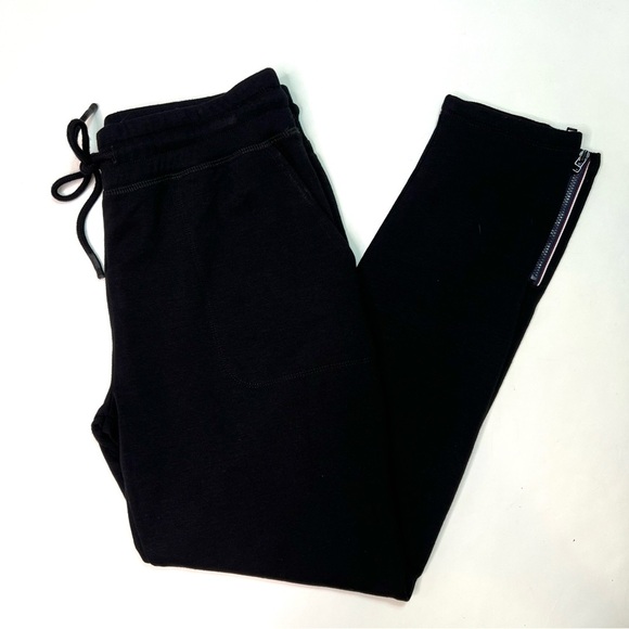 Beyond Yoga Pants - Beyond Yoga Cozy Fleece By Request Midi Sweatpant Black Size Small